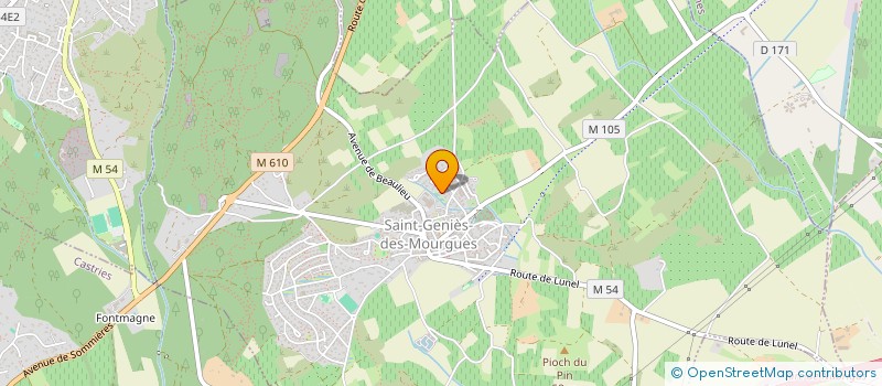 localisation de l'entreprise MADAME AMIRA ZEMMA  SAINT-GENIES-DES-MOURGUES