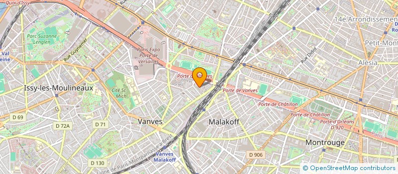 localisation de l'entreprise MADAME AMMARA NOUAS  VANVES