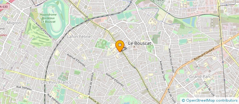 localisation de l'entreprise MADAME AMMI SACKO NILSEN  LE BOUSCAT