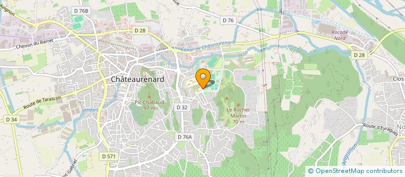 localisation de l'entreprise MADAME AMNA ABDELBAGI AHMED ELSIDDIG  CHATEAURENARD