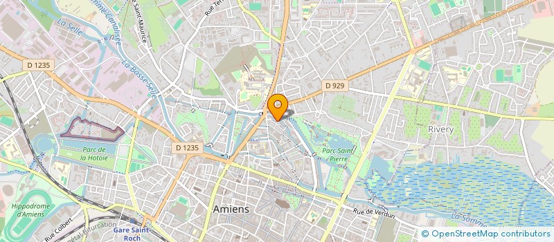 localisation de l'entreprise MADAME AMNA AHMED à AMIENS