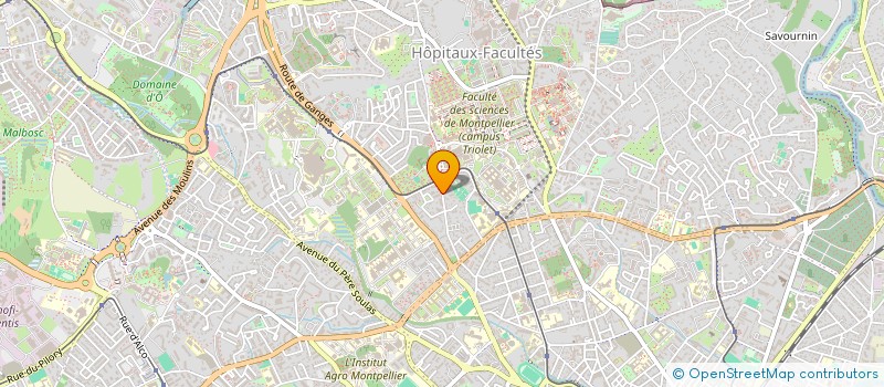 localisation de l'entreprise MADAME AMNA ALKHATIB à MONTPELLIER