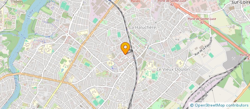 localisation de l'entreprise MADAME AMNE MOUSTAPHA AMNE  NANTES