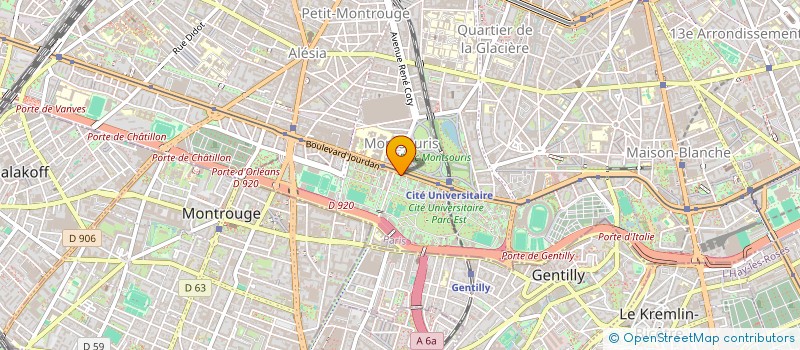 localisation de l'entreprise MADAME AMNEH HARBA  PARIS