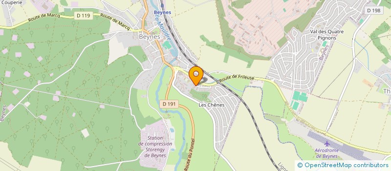 localisation de l'entreprise MADAME AMOIN ANGELE KOUADIO  BEYNES