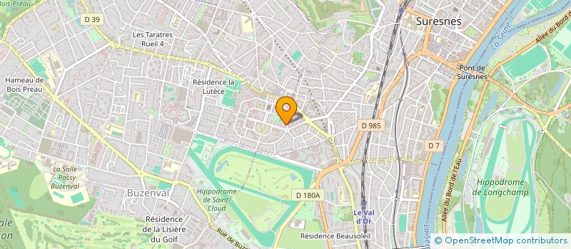 localisation de l'entreprise MADAME AMOIN KONAN à SURESNES