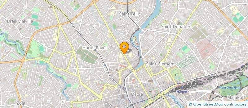 localisation de l'entreprise MADAME AMOIN KONAN  NANTES