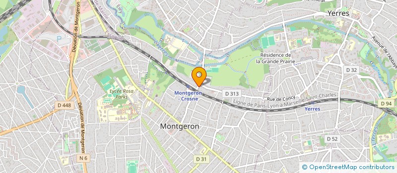localisation de l'entreprise MADAME AMON MONGO MALUMBA  MONTGERON