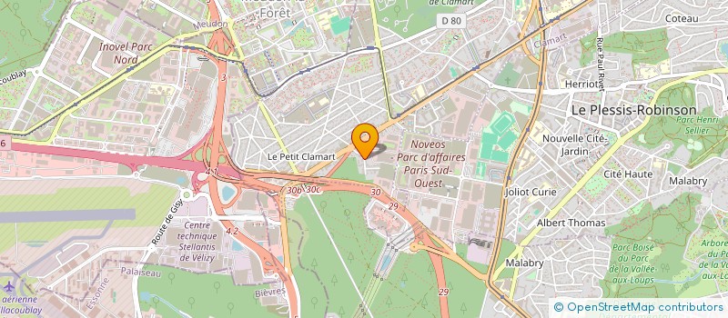 localisation de l'entreprise MADAME AMORNRAT WANNAPHONG à CLAMART