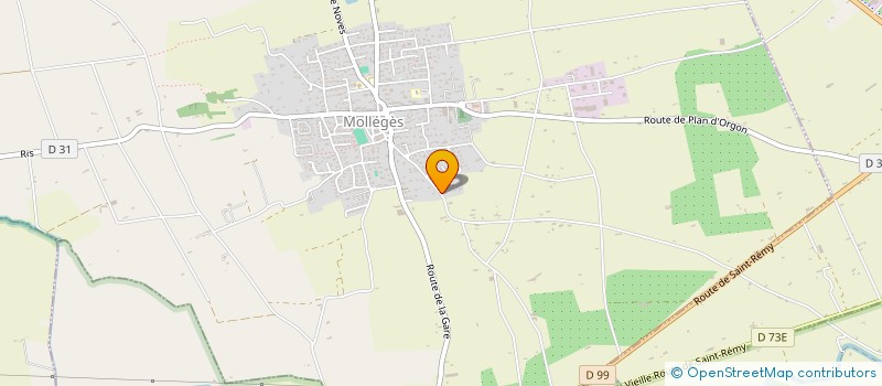 localisation de l'entreprise MADAME AMOUAN LAURE BOA  MOLLEGES