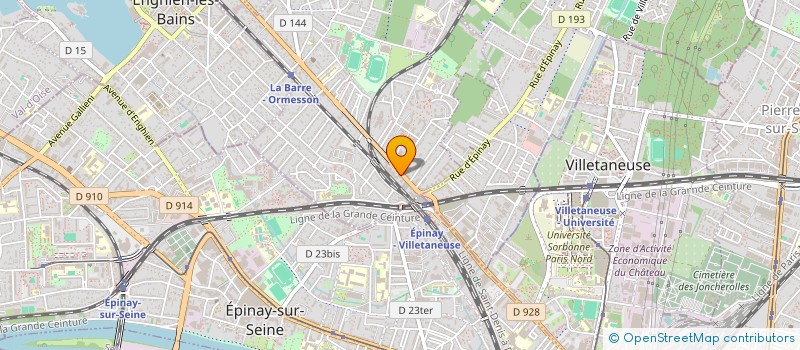 localisation de l'entreprise MADAME AMOURA BENSALA à EPINAY-SUR-SEINE