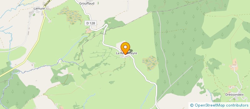 localisation de l'entreprise MADAME AMOURE ORLHIAC  EGLISENEUVE D'ENTRAIGUES