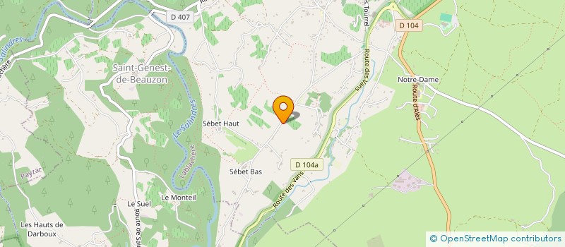 localisation de l'entreprise MADAME AMPARIN COSME  PLANZOLLES