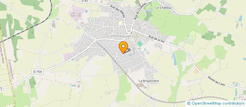 localisation de l'entreprise MADAME AMPHAVANH CHASANE à COMMEQUIERS