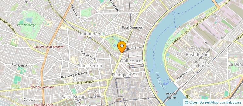 localisation de l'entreprise MADAME AMRITA SINGH  BORDEAUX