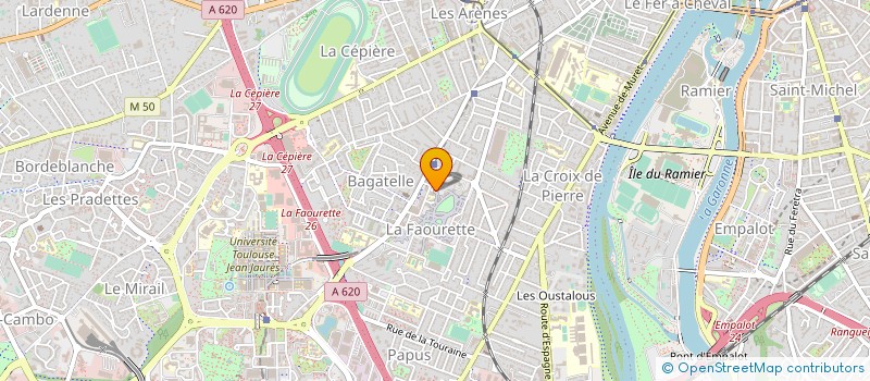 localisation de l'entreprise MADAME AMSATOU FOKOU NGANJINE à TOULOUSE