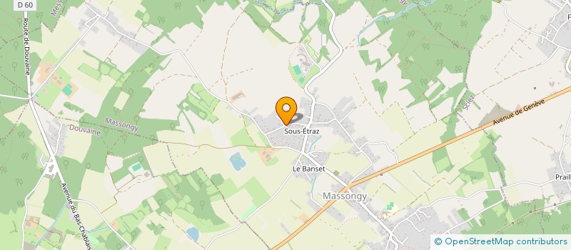 localisation de l'entreprise MADAME AMY BISHOP  MASSONGY