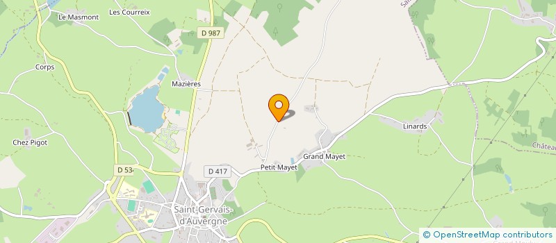 localisation de l'entreprise MADAME AMY BOEKELDER  GOUTTIERES