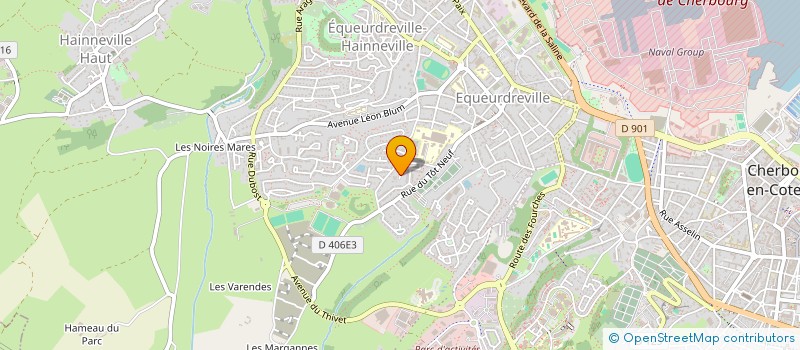 localisation de l'entreprise MADAME AMY BROOKSBANK  CHERBOURG-EN-COTENTIN