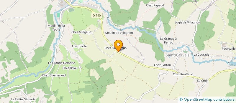 localisation de l'entreprise MADAME AMY BROWN à NANTEUIL-EN-VALLEE