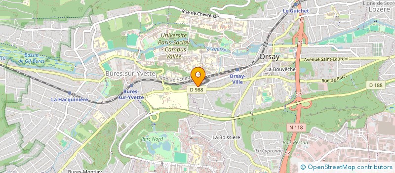 localisation de l'entreprise MADAME AMY COULIBALY  BURES-SUR-YVETTE