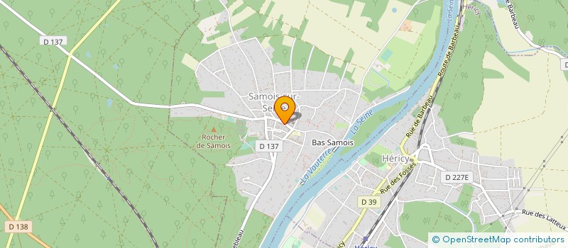 localisation de l'entreprise MADAME AMY DAMRON  SAMOIS-SUR-SEINE