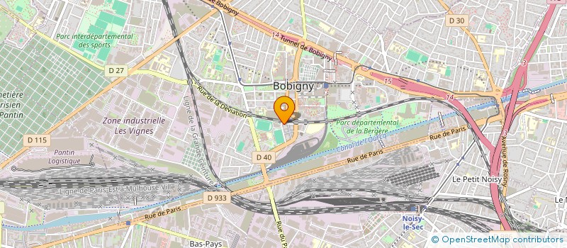 localisation de l'entreprise MADAME AMY DOUMBIA à BOBIGNY