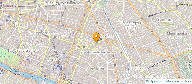 localisation de l'entreprise MADAME AMY DU BROW LASSALLE à PARIS