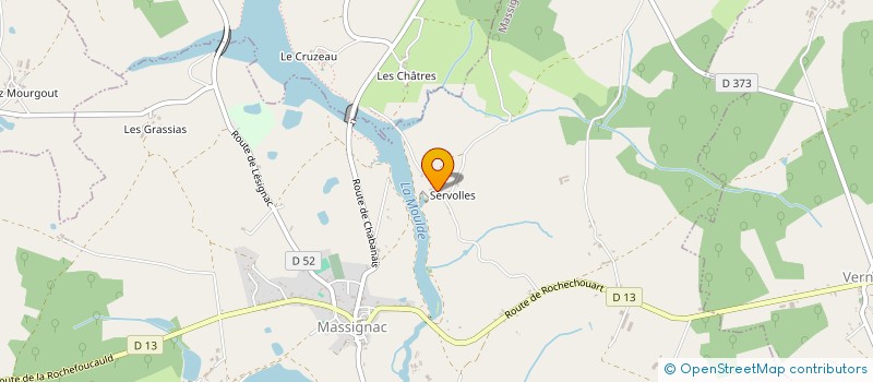 localisation de l'entreprise MADAME AMY ELIZABETH ROSE SAULL-HUNT à MASSIGNAC