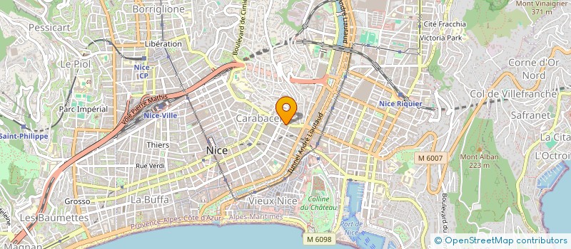 localisation de l'entreprise MADAME AMY GAUNT à NICE