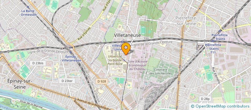 localisation de l'entreprise MADAME AMY GREOU à VILLETANEUSE