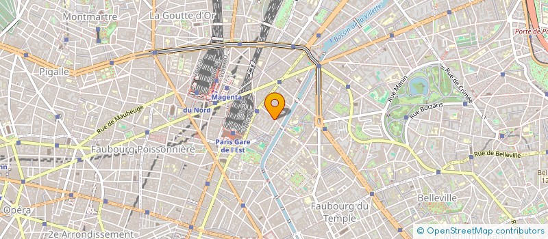 localisation de l'entreprise MADAME AMY HONG  PARIS