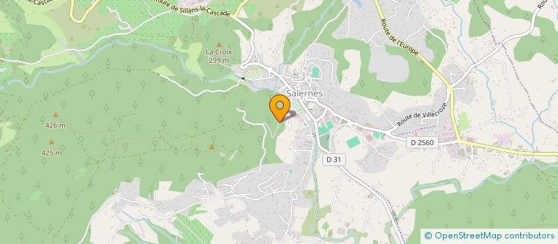 localisation de l'entreprise MADAME AMY OLIVER EP BROUCHIER  SALERNES