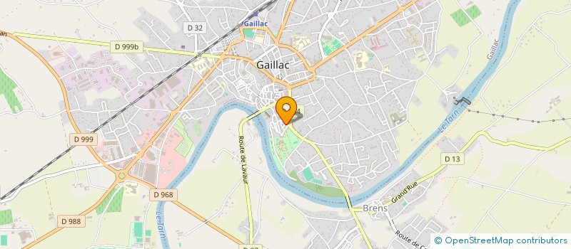 localisation de l'entreprise MADAME AMY SHAW à GAILLAC