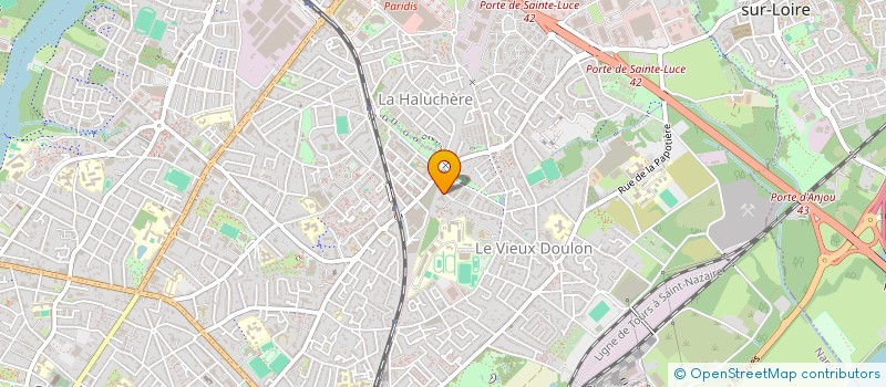 localisation de l'entreprise MADAME AMY SOW  NANTES