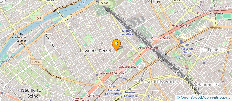 localisation de l'entreprise MADAME AMYNATA MACALOU à LEVALLOIS-PERRET