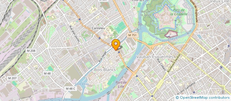 localisation de l'entreprise MADAME AMYTIS ROBOUBI à LILLE
