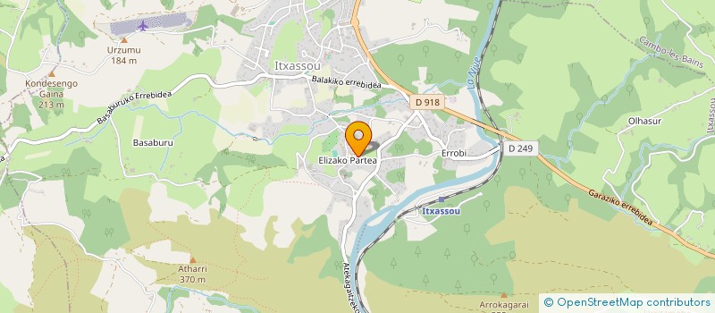 localisation de l'entreprise MADAME AN-ASTRID DE FERM  ITXASSOU