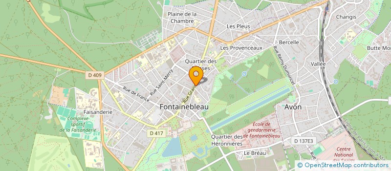 localisation de l'entreprise MADAME AN CHUC  FONTAINEBLEAU