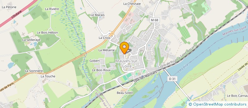 localisation de l'entreprise MADAME AN DEPRAETERE  NANTES