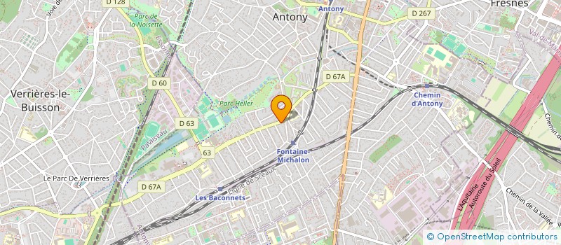 localisation de l'entreprise MADAME AN THUY à ANTONY