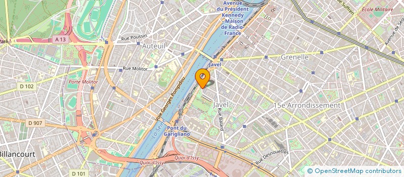 localisation de l'entreprise MADAME AN-TIN KUO  PARIS