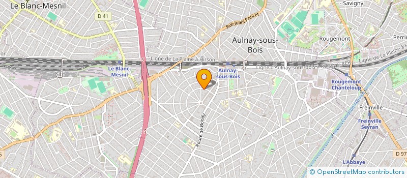 localisation de l'entreprise MADAME ANA ACOSTA à AULNAY-SOUS-BOIS