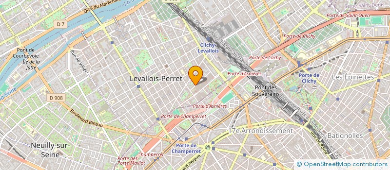 localisation de l'entreprise MADAME ANA ALICIA VALOR GINER à LEVALLOIS-PERRET