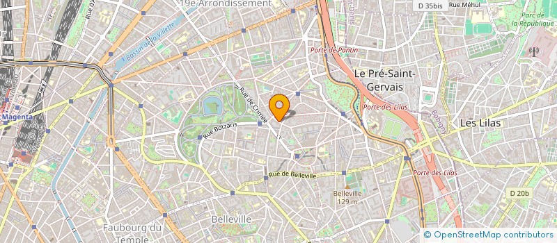 localisation de l'entreprise MADAME ANA ANDON STEVENSON  PARIS