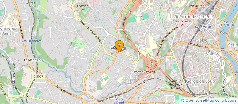 localisation de l'entreprise MADAME ANA APRATO BORBA  ECULLY