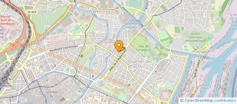 localisation de l'entreprise MADAME ANA ARIZTI à STRASBOURG