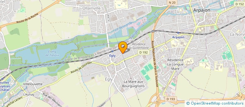 localisation de l'entreprise MADAME ANA BARBOSA à EGLY