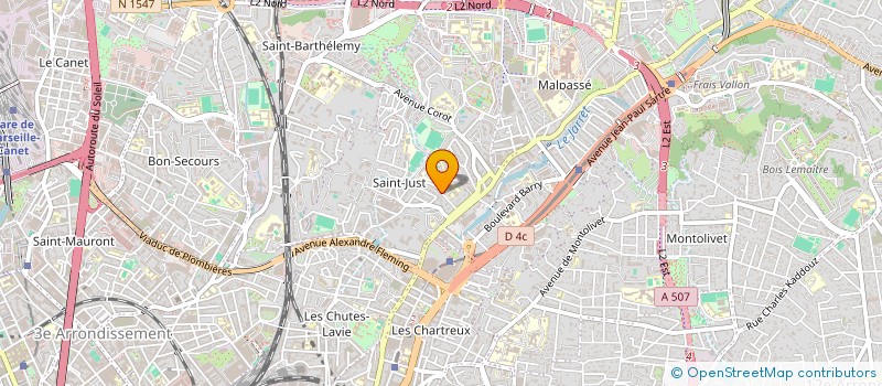 localisation de l'entreprise MADAME ANA BARBULA  MARSEILLE