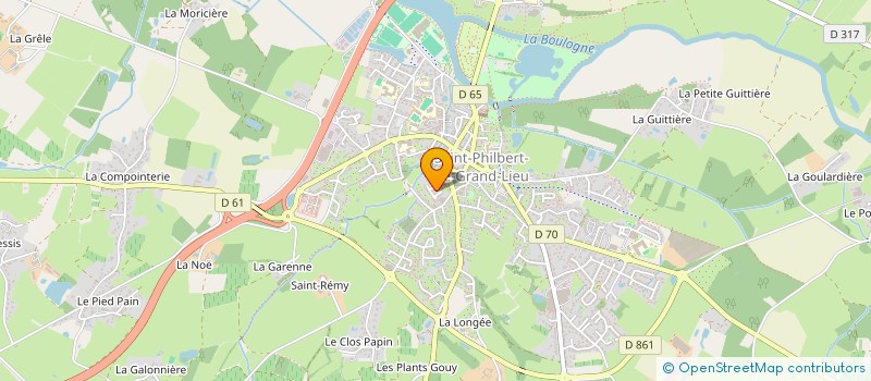 localisation de l'entreprise MADAME ANA-BATISTA ANTUNES  SAINT-PHILBERT-DE-GRAND-LIEU